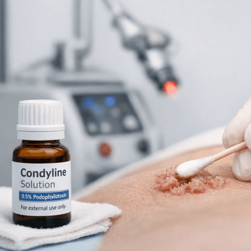 Condylin/Condyline (Podophyllotoxin): When It Works for Genital Warts—and When Laser Is Better